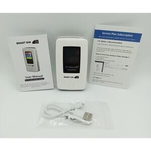 Portable 4G Lite Pocket Smart Sim Wi-Fi Hotspot for Travel